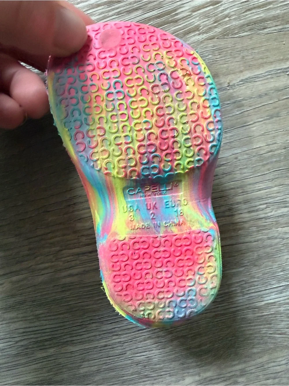 Baby Multicolor Tie-Dye Comfort Clogs